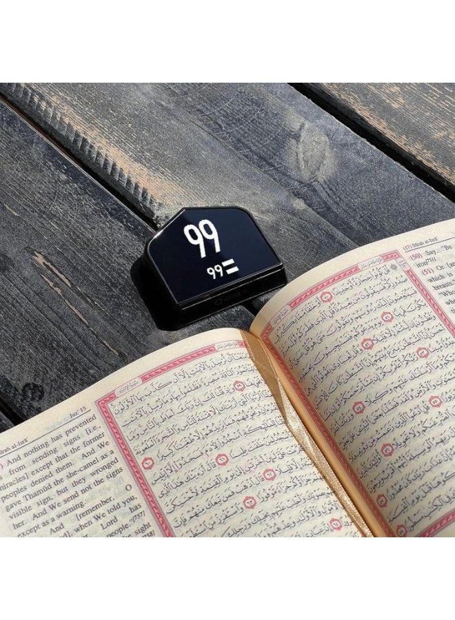 iQIBLA Smart Salat Counter – Digital Prayer & Sujud Counter with Motion Sensors, Lightweight Islamic Salah Counter with Long Battery Life for Accurate Prayer Tracking - Image 3